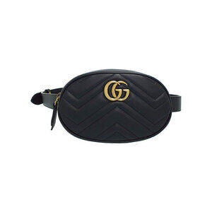 Gucci GG Marmont Quilted Leather Belt Bag Body